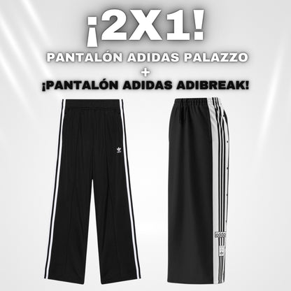 PANTALON ADIDAS PALAZZO + PANTALON ADIDAS ADIBREAK DE REGALO! (2X1 EXCLUSIVO)